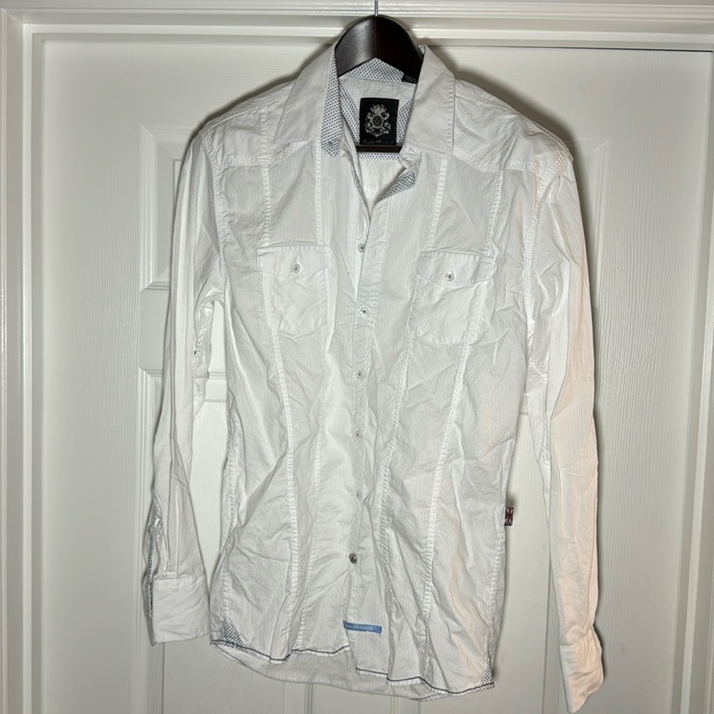 English Landry White Shirt Size M